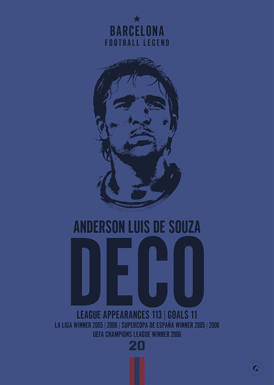 Deco Head Poster - Barcelona
