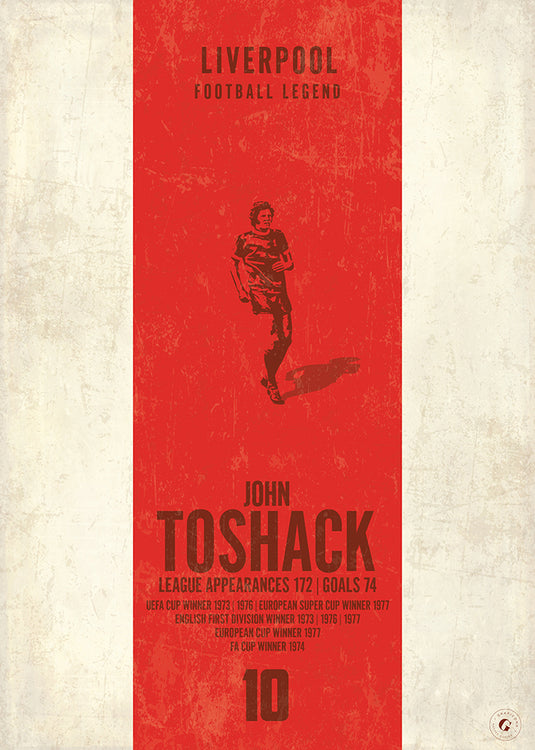 Póster de John Toshack (banda vertical)