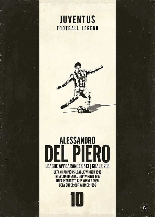 Buy Alessandro Del Piero Posters Online - Juventus Legend Posters