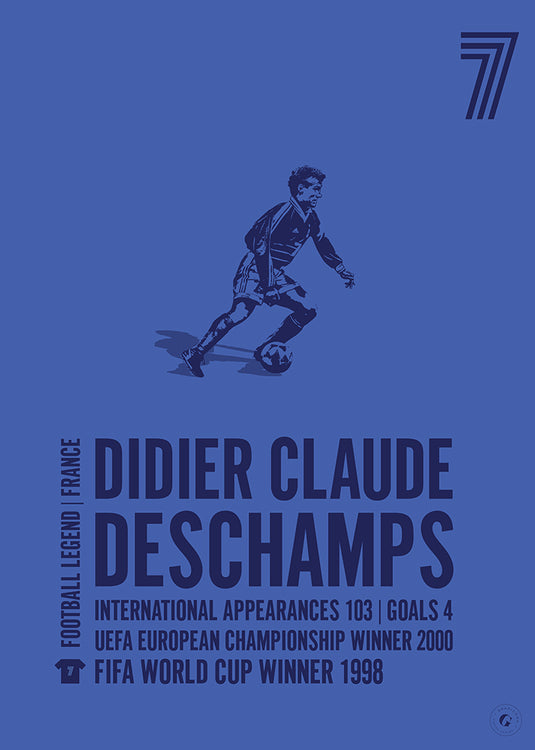 Didier Claude Deschamps Poster