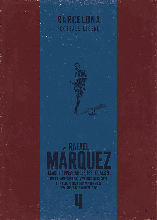 Cartel Rafael Márquez (Banda Vertical)