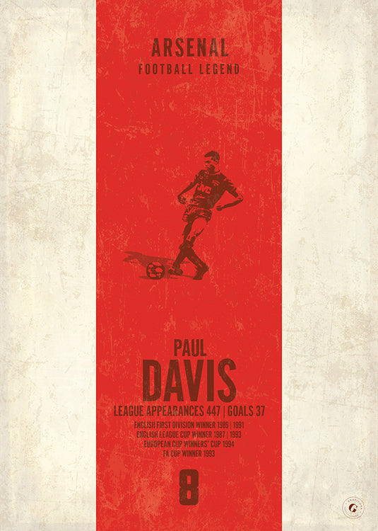 Affiche Paul Davis (bande verticale)