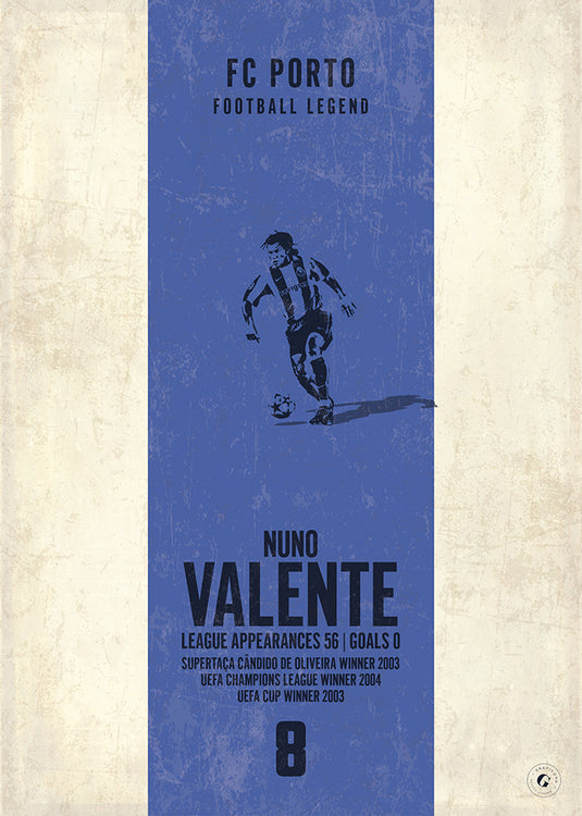 Affiche Nuno Valente (bande verticale)