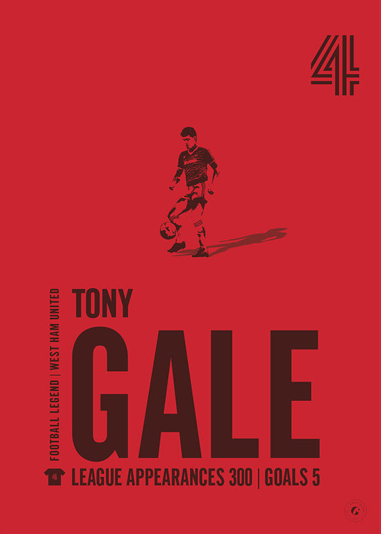 Tony Gale Poster