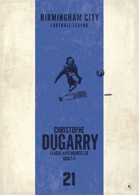 Christophe Dugarry Poster (Vertical Band)
