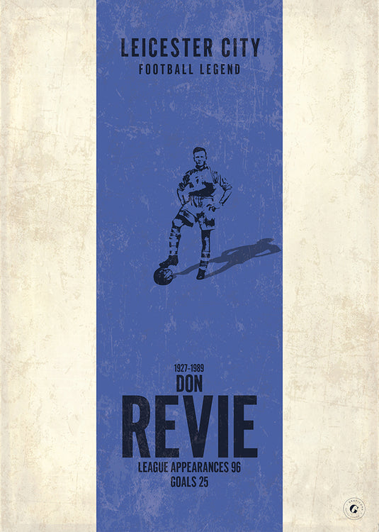 Póster Don Revie (Banda vertical)