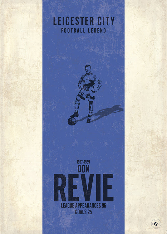 Don Revie Poster (Vertical Band)