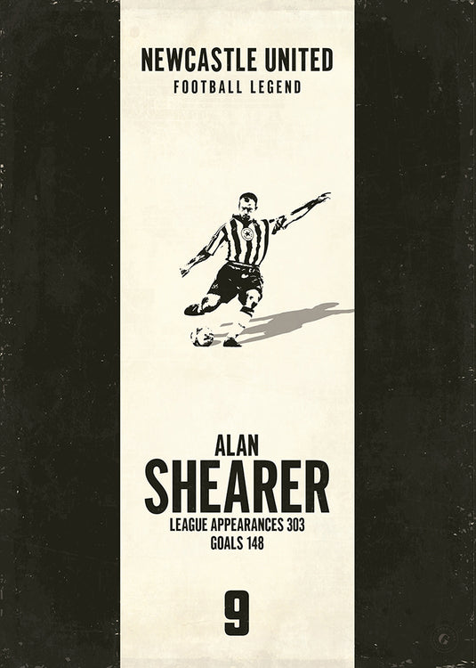 Alan Shearer Poster - Newcastle United