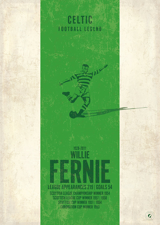 Willie Fernie Poster - Celtic