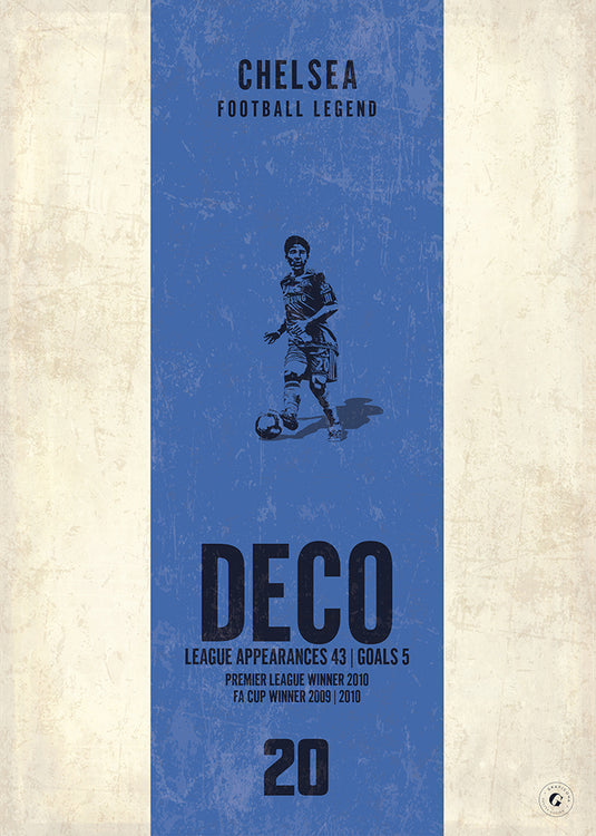 Deco Poster (Vertical Band) - Chelsea