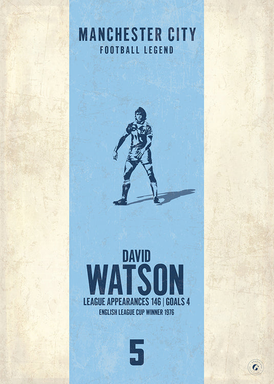 Affiche Dave Watson (bande verticale)