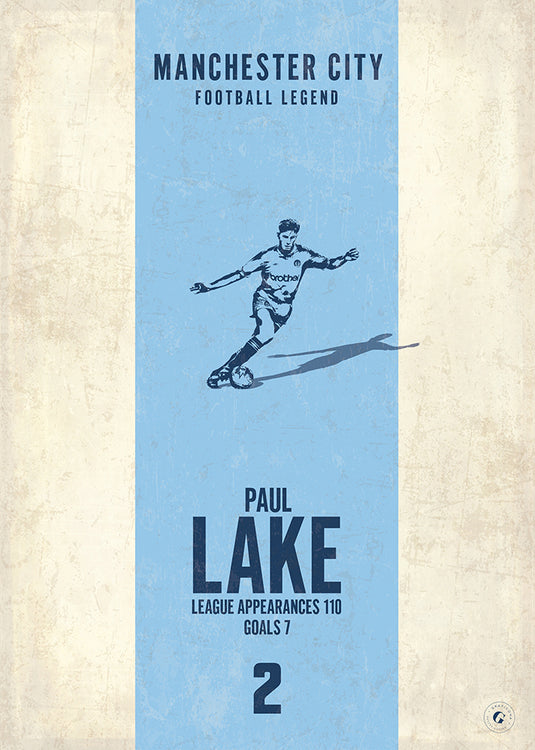 Affiche de Paul Lake (bande verticale)