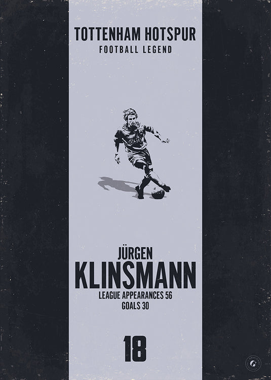 Póster Jurgen Klinsmann (Banda vertical)