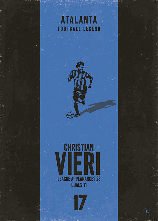 Christian Vieri Atalanta Heritage Stripes Print