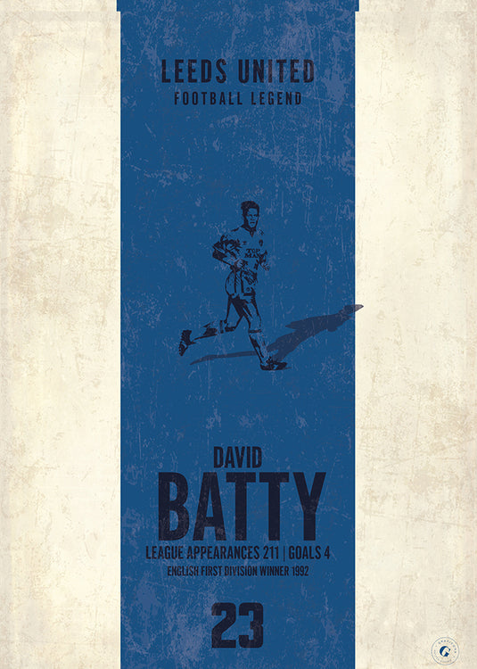 Affiche David Batty (bande verticale)