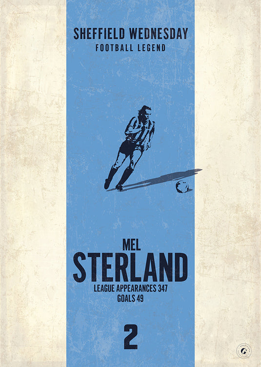 Affiche Mel Sterland (bande verticale)