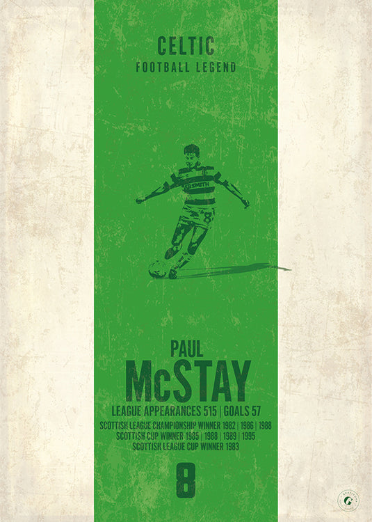 Paul McStay Poster - Celtic