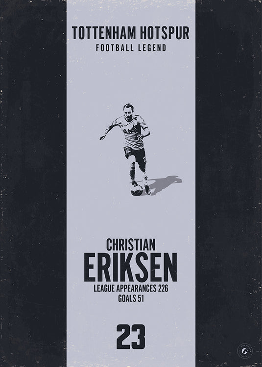 Christian Eriksen Poster (Vertical Band)