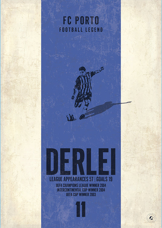 Derlei FC Porto Heritage Stripes Print