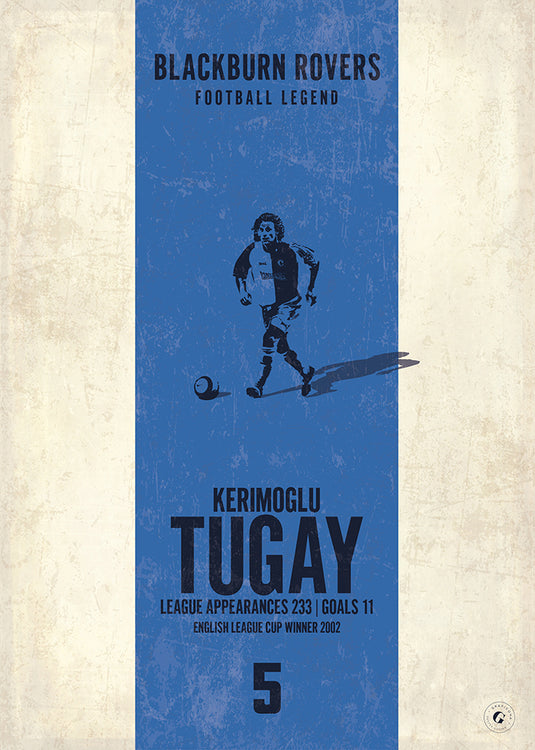 Tugay Kerimoglu Poster - Blackburn Rovers