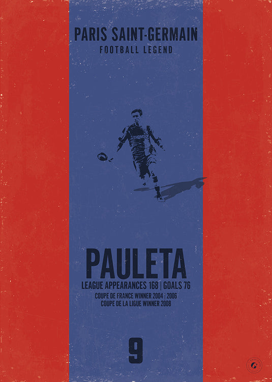 Affiche Pedro Pauleta (bande verticale)