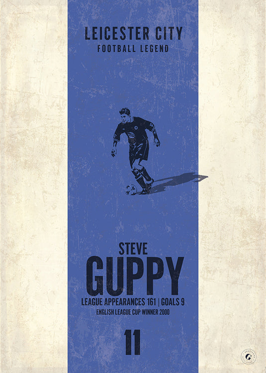 Steve Guppy Poster (Vertical Band)