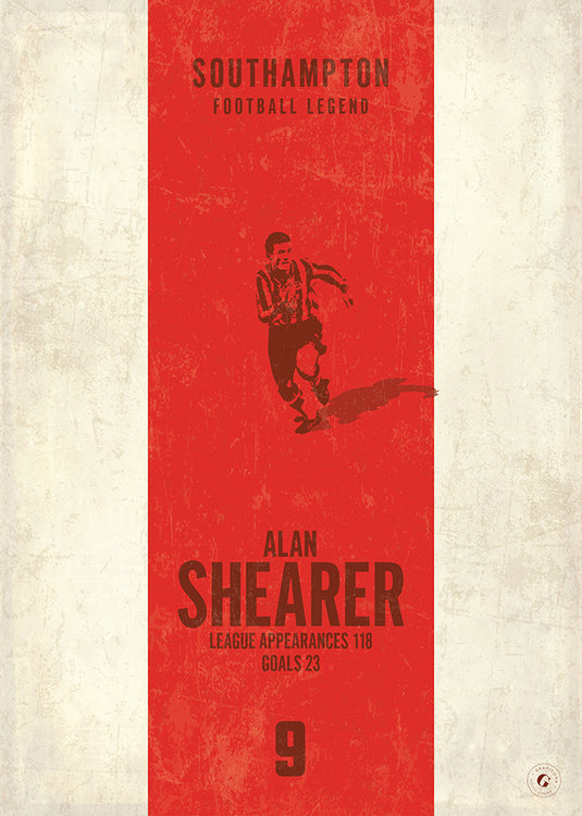 Alan Shearer Poster - Southampton