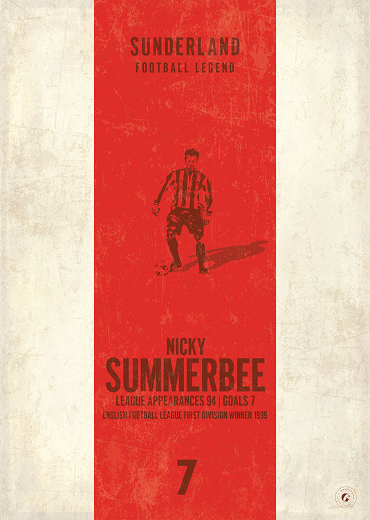 Nicky Summerbee Poster (Vertical Band)