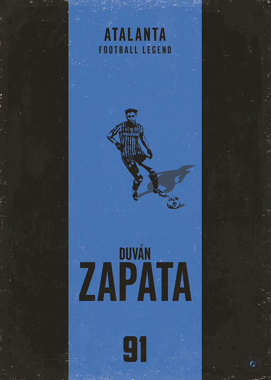 Duvan Zapata Atalanta Heritage Stripes Print