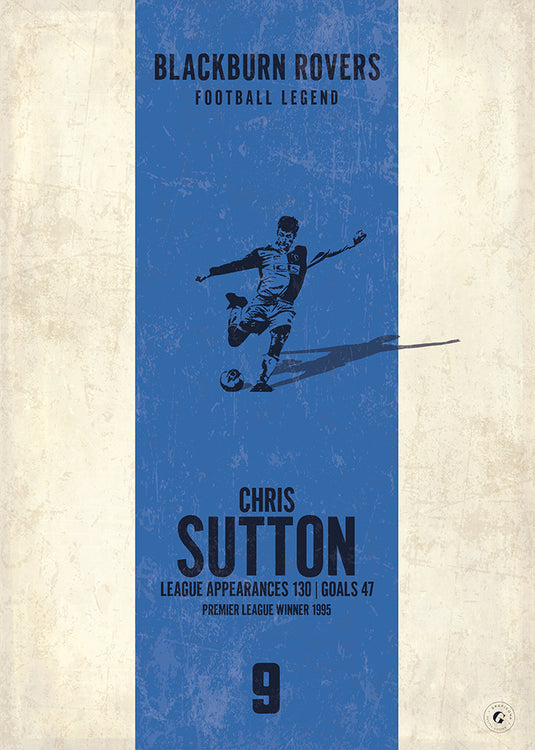 Chris Sutton Poster - Blackburn Rovers