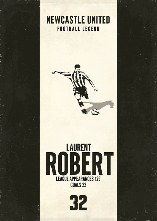 Laurent Robert Poster (Vertical Band)