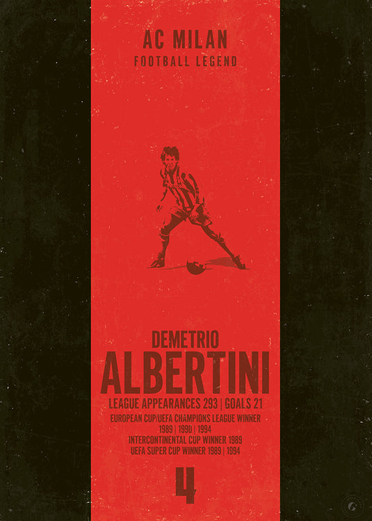 Demetrio Albertini Poster