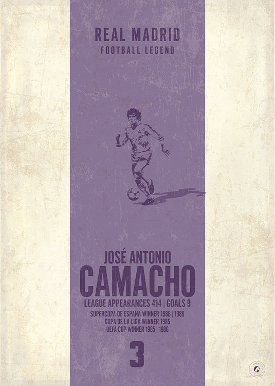 Cartel José Antonio Camacho (Banda Vertical)