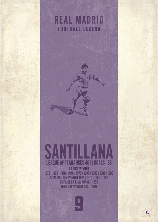 Santillana Poster (Vertical Band)