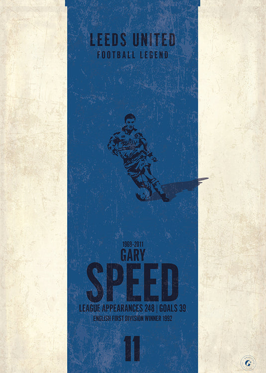 Affiche Gary Speed ​​(bande verticale)