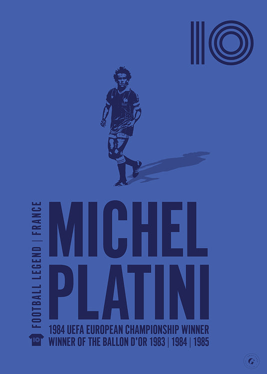 Michel Platini Poster