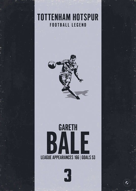 Cartel de Gareth Bale (Banda vertical) - Tottenham Hotspur