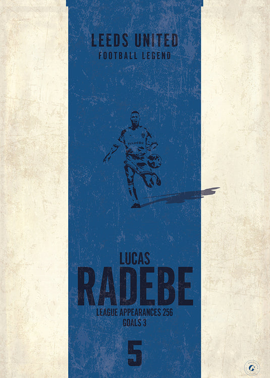 Lucas Radebe Poster (Vertical Band)