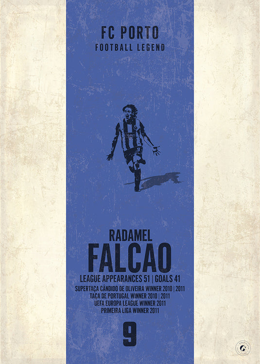 Affiche Radamel Falcao (bande verticale)