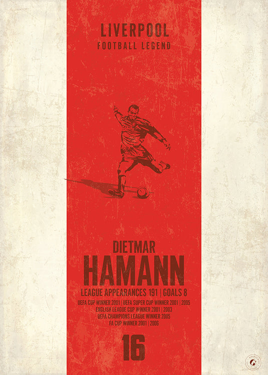 Dietmar Hamann Liverpool Heritage Stripes Print