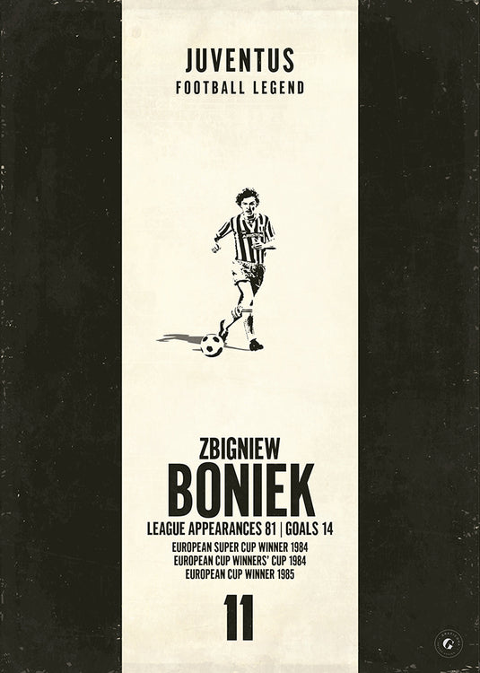 Zbigniew Boniek Poster - Juventus