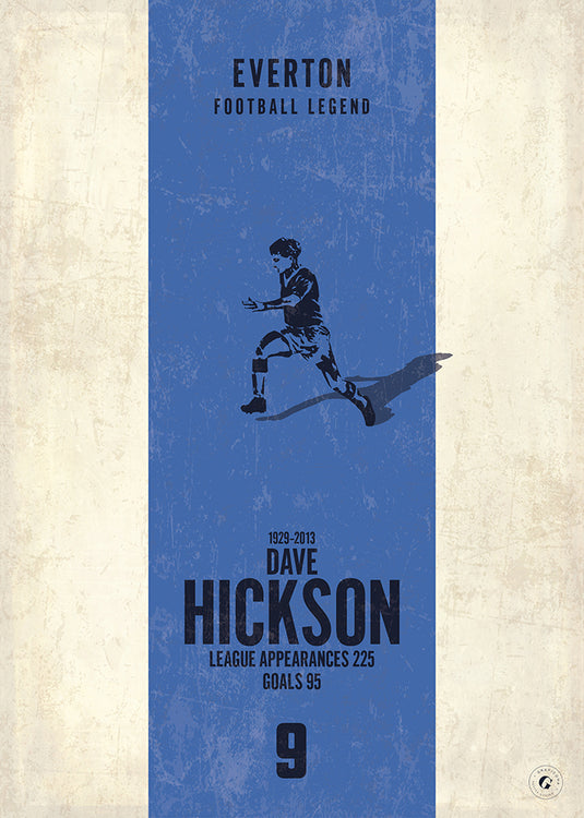 Affiche Dave Hickson (bande verticale)