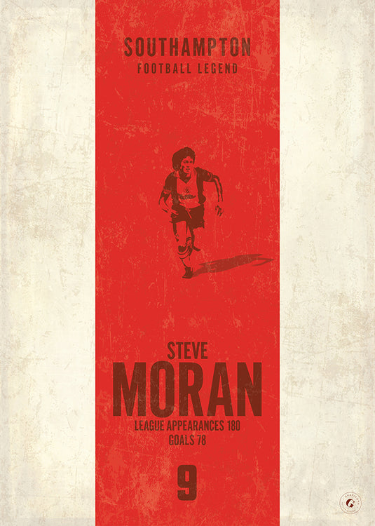 Steve Moran Poster (Vertical Band)