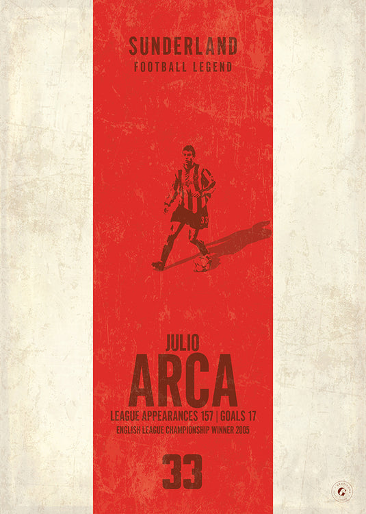 Julio Arca Poster (Vertical Band)