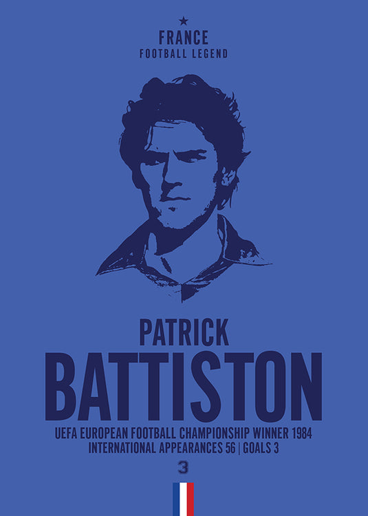 Patrick Battiston Head Poster