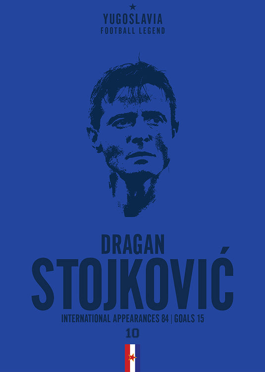 Tête de Dragan Stojkovic Poster