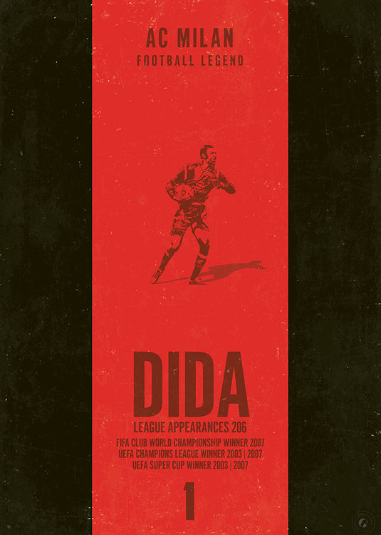 Póster Dida (Banda Vertical)