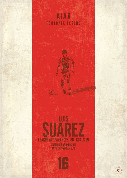 Cartel Luis Suarez (Banda Vertical)