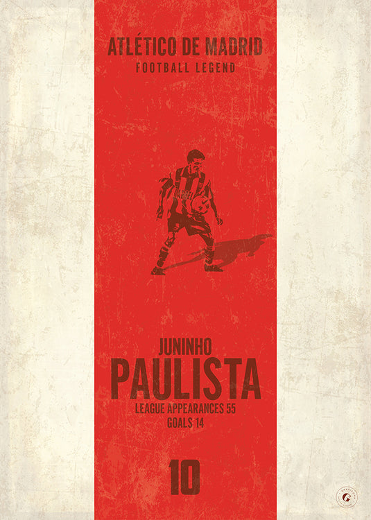 Cartel Juninho Paulista (Banda Vertical)