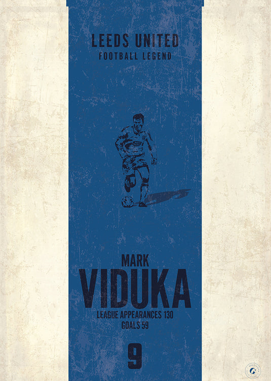 Mark Viduka Poster (Vertical Band)